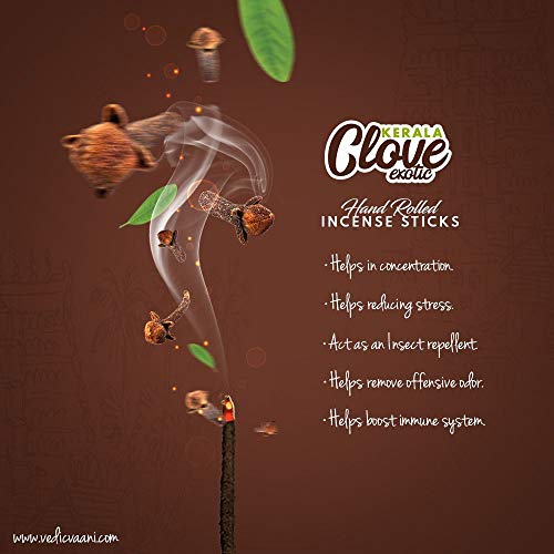 Natural Scented Fresh Kerala Clove Exotic Aroma Fragrant Masala Incense Sticks Agarbattis (1 Kilogram) #TOP1