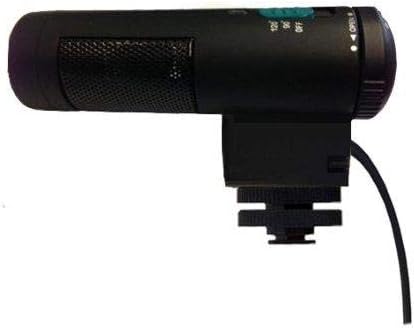 Digital Nc Stereo Microphone with Windscreen (Shotgun) for Canon VIXIA HF200