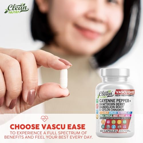 Clean Nutraceuticals Cayenne Pepper Supplement With Hawthorn Berry Capsules thumb #6