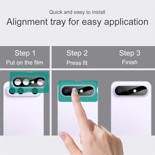 Image of 4youquality Back Camera Lens Protector for Vivo X300FE 1 Pack | 9H Tempered Glass Camera Guard | Military-Grade Protection, Ultra Clear HD, Bubble-Free Easy Installation, Case Friendly Design