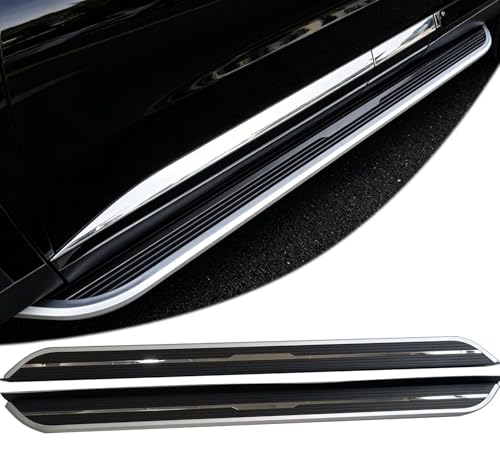 Marchepieds pour Rivian R1T 2025 2026, marchepieds latéraux fixes avec kit accessoires de rail