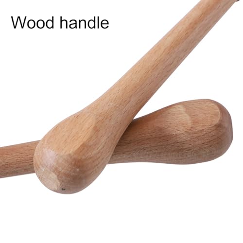Jewelry Hammer High Carbon Steel Round Head Multifunctional Mini Hammer with Wooden Handle for Jewelry Craft Making - Image 4