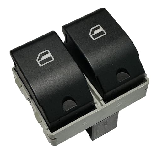 LEDFEWAG Commutateur de Lève-vitres côté passager pour Auto 6Q0959858 Compatible Pour Polo pour seat Ibiza Cordoba