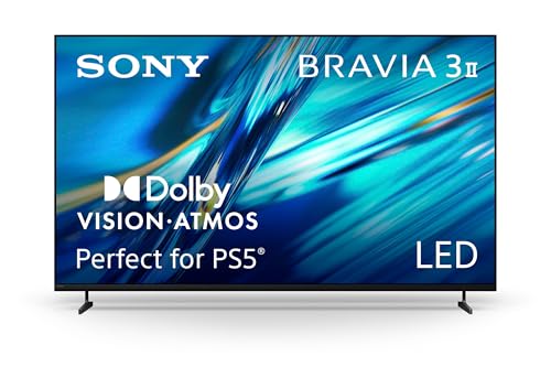 Image of Sony BRAVIA 3 II 65 Inch 4K HDR LED Smart Google TV with Gemini, XR Processor with AI Technology, Dolby Vision/Atmos, 120Hz Television, Anti-Glare Screen, K-65XR30M2, 2026 Model