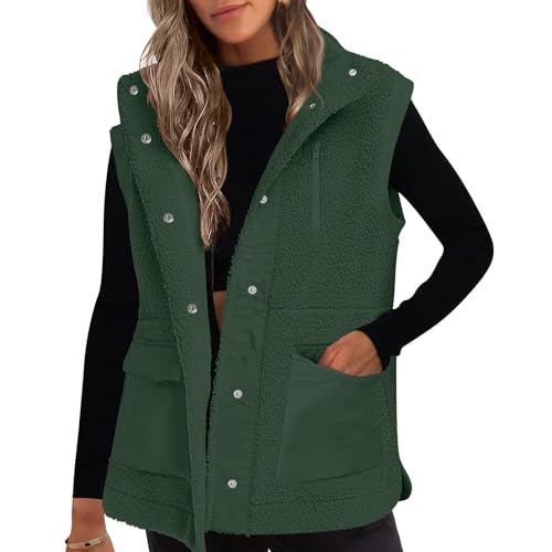 Blouson matelassé zippée mode manteaux sans manches pour surmonter le froid