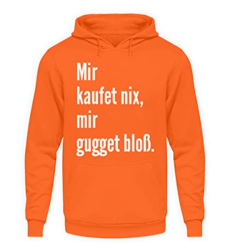 Sweat à capuche orange souabe confortable idéal pour les sorties détente en ville