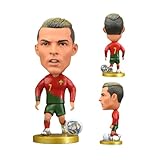 Generisch Fußballstar Figur 6.5cm Fussball Actionfiguren Fanartikel Fußball Figuren Sammlerstück Doll zum Sammeln & Fangeschenk