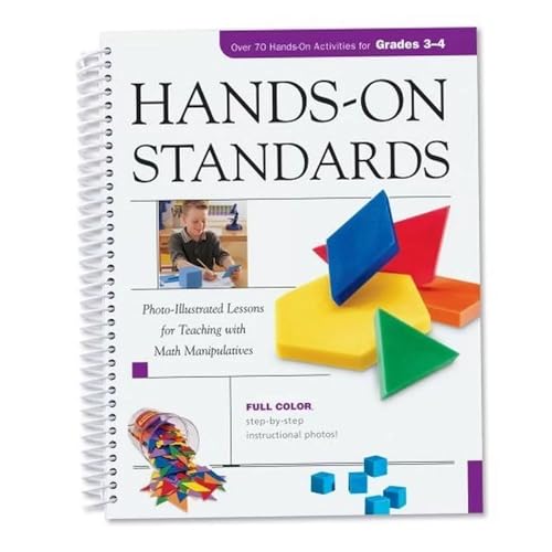 risorse di apprendimento hands-on Standards: photo-illustrated lezioni per insegnare con Math Manipulatives, Grades 3 – 4