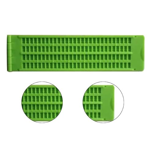 Herchr Braille Writing Slate, 4 Lines 28 Cells Braille Slate And Stylus For Braille Labels #TOP4