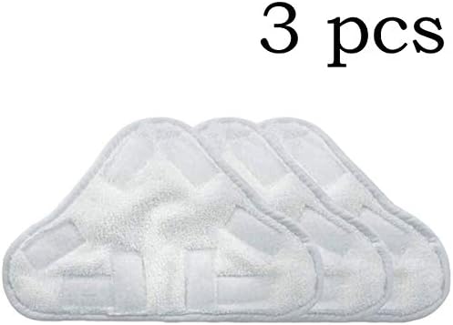Malayas - Microfibre Steam Mop Pads Floor Washable Replacement Pads,Home kitchen Accessories Steam Mop Pads Replacement Cloths Compatible Steam Mops Replacement Pads(Pack of 3)