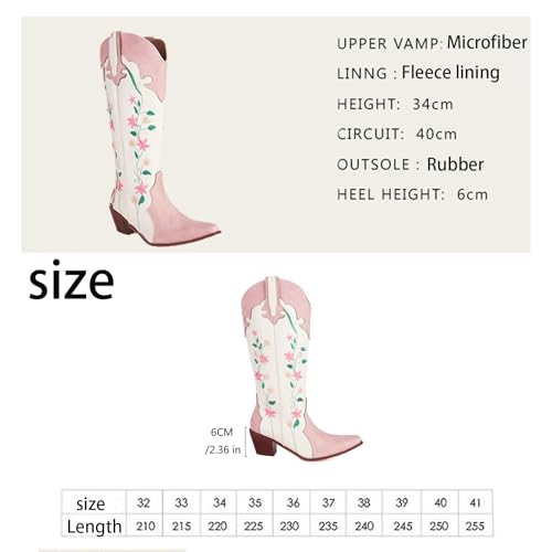 Bottes confortables et polyvalentes en broderie pour toutes les occasions - 2