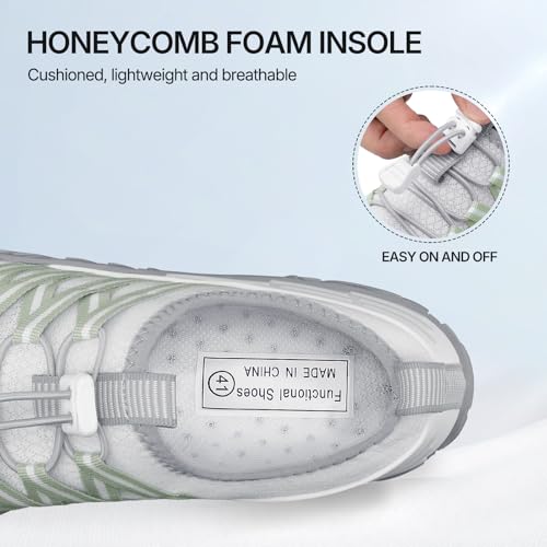 Image of ATHMILE Water Shoes for Men Women Quick Dry Aqua Shoes with Toe Protection