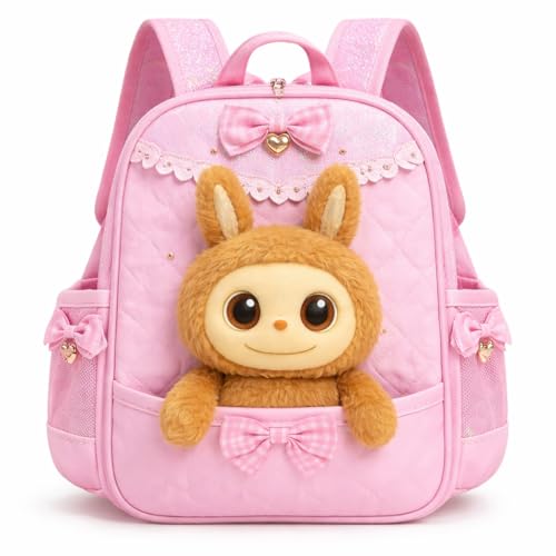Image of Laabubu Designer Art Toy Random Variant Surprise Collectible Doll - Kawaii Cartoon Mini Vinyl Figure Desk Showpiece with Stylish Bag Charm Keychain for Girls, Anime Fan-pc1