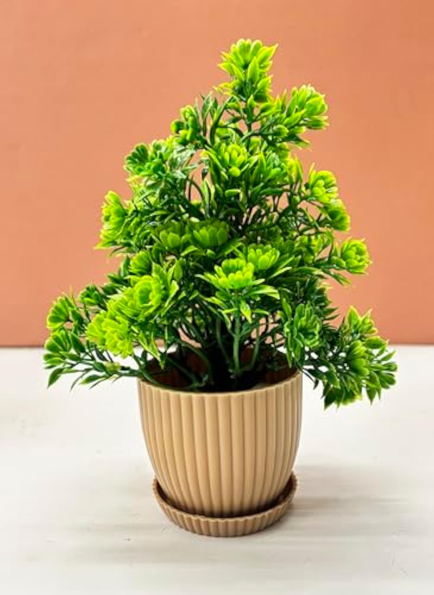 6 Packs Mini Artificial Plants for Indoor Home Décor