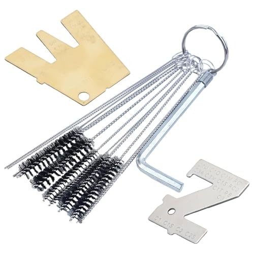 Outil de réglage du levier de mesure avec brosse pour carburateurs Walbro et Zama