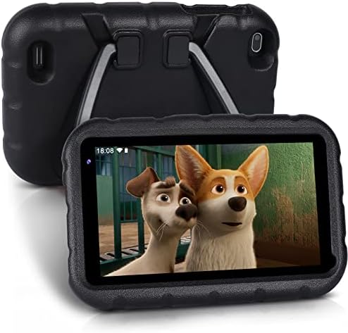 Tablet Bambini 7 Pollici Android 11, YESTEL X3 Tablet Per Bambini Con Wi-Fi, Supporto Controllo Dei Genitori/1.6 GHz/GPS/32GB Espandibili Fino A 128GB, Tablet Con Cover Anti-Caduta, Nero