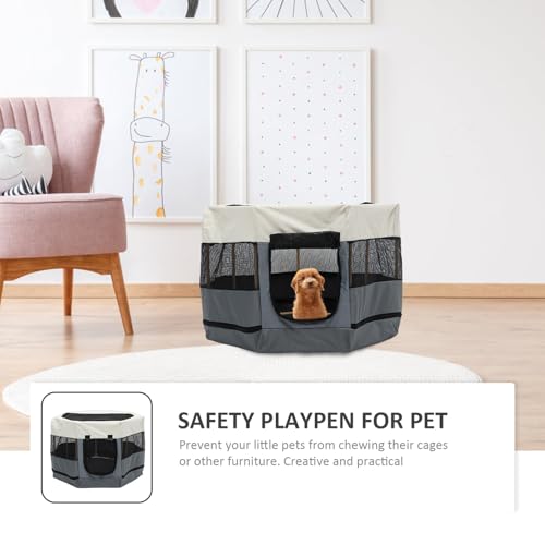 Enclos pliable pour chien et chat à installation facile et rapide - 8
