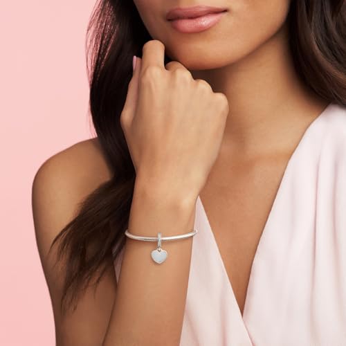 PANDORA Heart Dangle Charm - Compatible Moments - Jewelry for Women - Gift for Her - Made with Sterling Silver & Cubic Zirconia - With Gift Box3