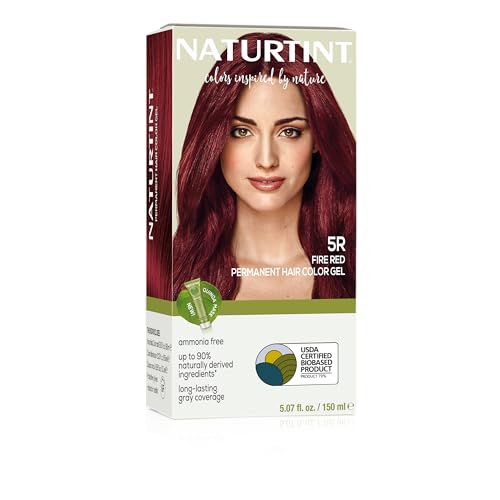 Naturtint 5R Fire Red Permanent Hair Color (Pack of 1), Ammo