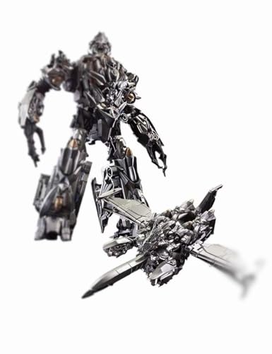 vvbvv Deformation Action Figure Toy, Portable Car Model Alloy Deformed Robot Toy Gift for Kids Boys and Girls (8.07 inches)