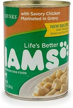 Iams Chunks Savory Chicken Marinated in Gravy Adult Dog Food