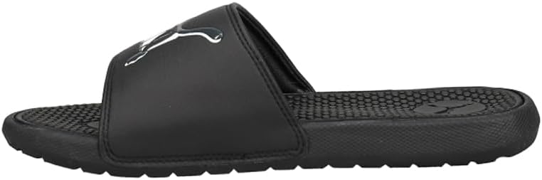 PUMA GRADE Cool Cat Leap Bx Jr Slide (Grade School),Black White,5