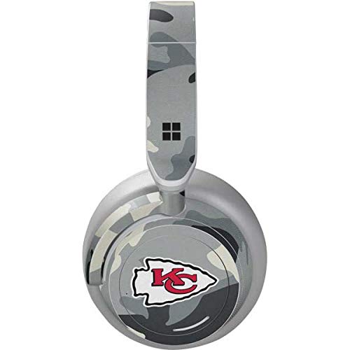 Skinit Decal Audio Skin Compatible with Surface Headphones - Officially Licensed NFL Kansas City Chiefs Camo Design