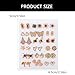 QERPON 18Pairs Set Gold Silver Studs Earrings Elegant Mixed Styles Heart and Flower Earrings Accessory for Fashion Lovers