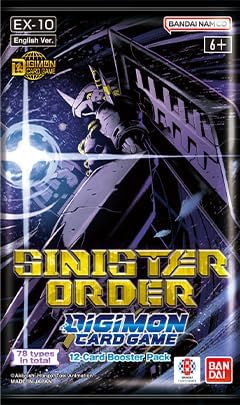 Sinister Order (EX10) Digimon Booster Box miniatura 2