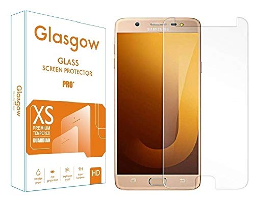 Glasgow Screen Protector for Samsung Galaxy J7 Max [Tempered Glass Guard] [Gorilla] Easy Installation [Anti FingerPrint] (B082974GL7) Amazon Price History, Amazon Price Tracker