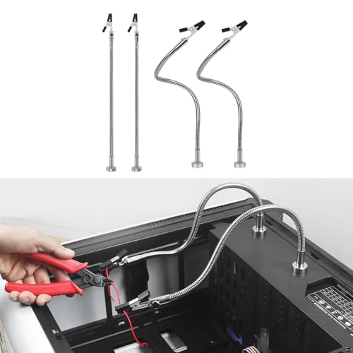 2/4Pcs Adjustable Circuit Board Holder Clamps Flexible Arm Soldering Tool For Easy Positioning And Secure Grip