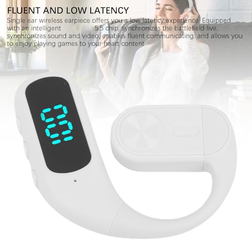 Auricular inalámbrico Bluetooth LICAEVEY, formato In Ear, blanco miniatura 5