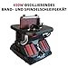 Bucktool 450W Oszillierende Band- und Spindelschleifmaschine mit 1000-1800 U/min Variabler Drehzahl – 610 x 100 mm Band, 5 Schleifhülsen (13–51 mm) für Holzbearbeitungsprojekte