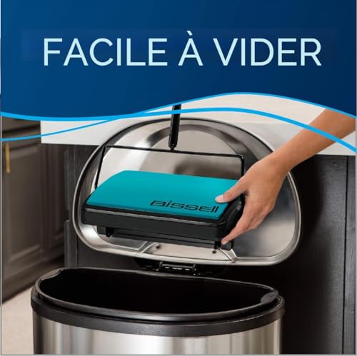 Balai compact pour tapis et sol Bissell Easy Sweep balayeuse mécanique - 5