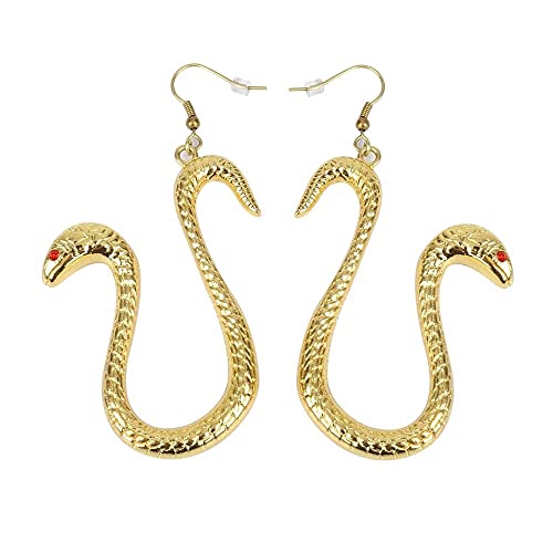 Pidak Shop - Pendientes de cosplay con forma de serpiente de la