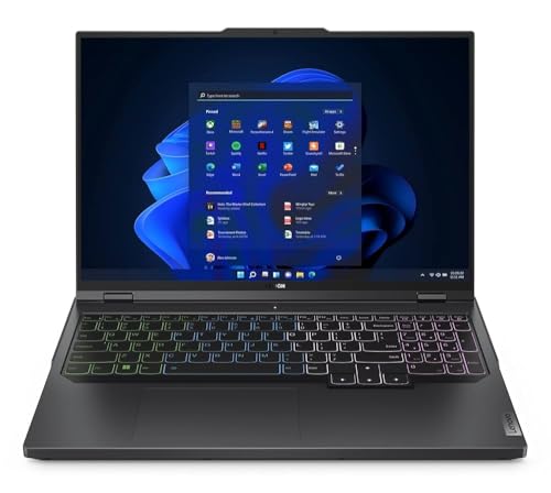 Lenovo Legion Pro 5i - Computer portatile da gioco, schermo WQXGA da 16' 240Hz, Intel 24 core i9-14900HX, GeForce RTX 4070, 64GB DDR5, 4TB SSD, KB retroilluminato, Win 11 Pro, con Office Lifetime