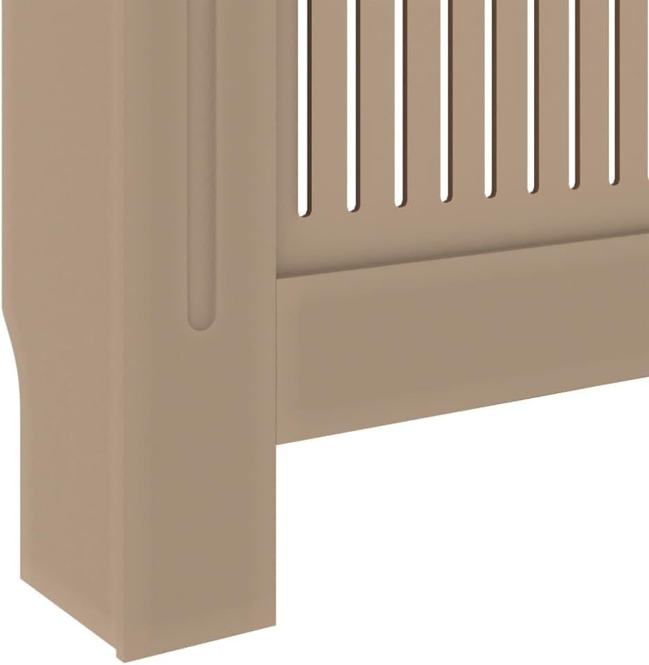 vidaXL Radiator Cover, Heater Cover Cupboard Shelf, Radiator Cover Heating Cabinet for Home Office Living Room Furniture Decor, MDF