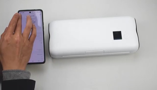 Fockety A4 Thermodrucker Kabellos Bluetooth – Mobiler Drucker Für Reise & Büro