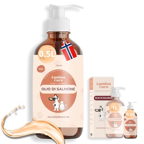 Lamina Care Olio di Salmone per Cani e Gatti 500ml