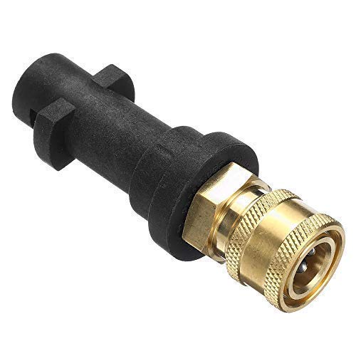 Pressure Washer Gun Adapter, to 1/4'' Quick Connect Fitting, Fit for Lavor/Black and Decker/Bosch/Nilfisk and ect. (#1: for Karcher K Series)