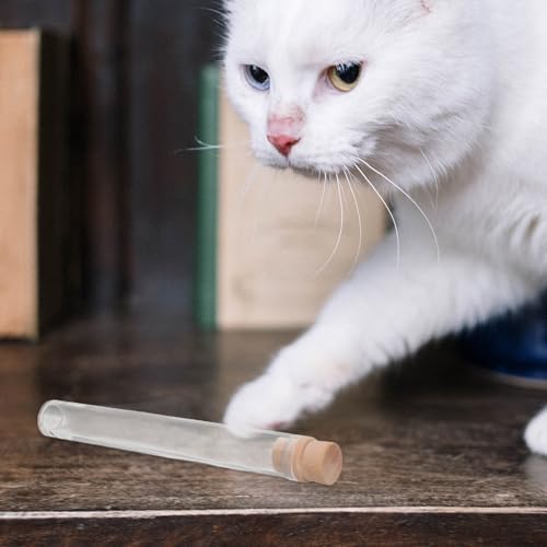 Frascos Acrílicos Madera para guardar bigotes de gato en un formato compacto y portátil 4