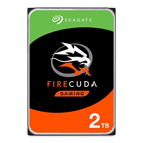 Seagate FireCuda 2 To, Disque hybride hautes performances SSHD, 3,5' SATA 6 Gbit/s, 8 Go de mémoire...