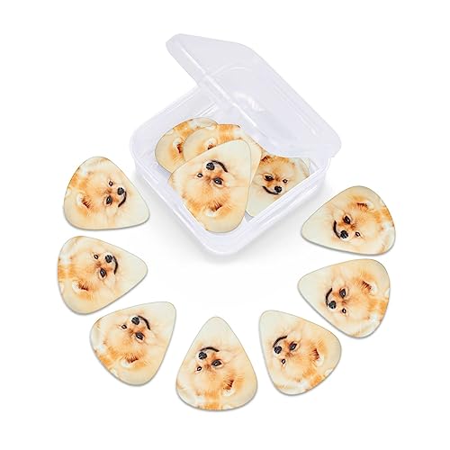 Lot de 12 médiators jaunes de Poméranie avec boîte pour ukulélé guitare électrique basse - Les Beatles, Paul McCartney, John Lennon, RIngo Starr, George Harrison Lot de 12 médiators jaunes de Poméranie avec boîte pour ukulélé guitare électrique basse – Image 7