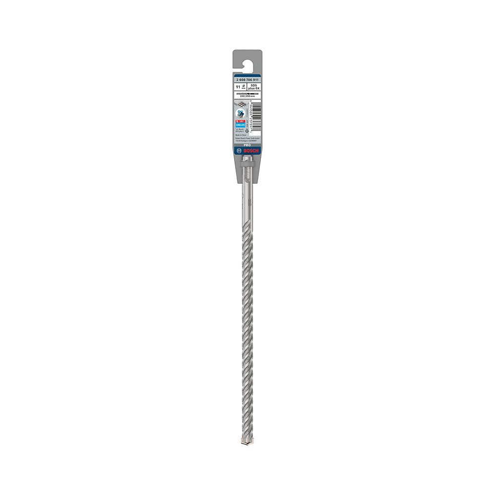 Bosch 1x PRO SDS plus-5X Kırıcı Delici Delme Ucu (Donatılı Beton, Beton, Ø 11,00 mm, Professional Aksesuar Kırıcı Delici)
