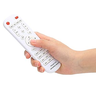 Lazmin112 Remote Controller for Projector, Sturdy and Replacement for Home Theater,Projector Accessories,Used for Office Presentation Meeting Speech
