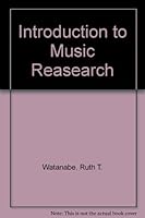 Introduction to Music Reasearch B000OVAS98 Book Cover