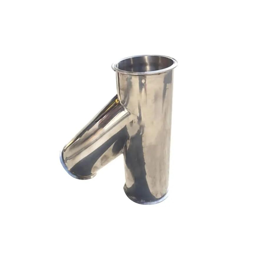 Derrubador en Y de 89mm ideal para simplificar el trasiego en bodegas y microcervecerías