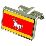 Hand Made Stadt Kaunas Litauen Flagge Manschettenknöpfe