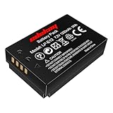 LP-E12 Batteria per Canon Ricaricabile 1250mAh - Compatibile con Canon EOS M50 Mark II, M200, Powershot SX70 HS Camera