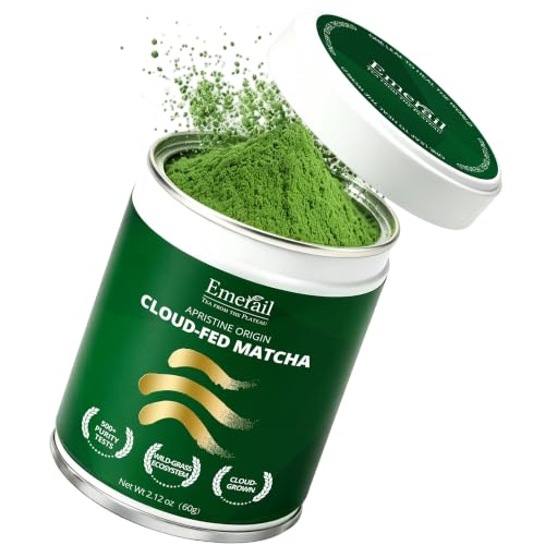 Emerail Ceremonial Grade Matcha Powder, High-Altitude Matcha 60g/2.12oz